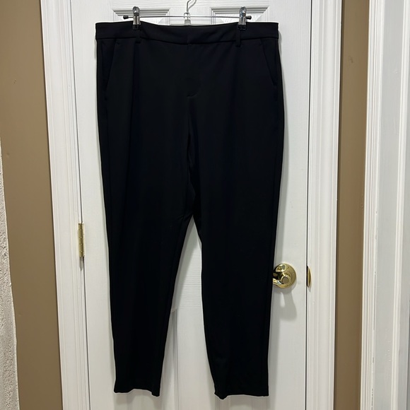 Liverpool Los Angeles Kelsey Ponte Knit Trouser Pants - Black Size 32 / 14 - Picture 2 of 10